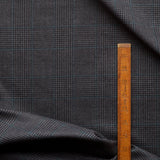 WT1 : Worsted Classics Grey Guarded Glen Check with Green Deco