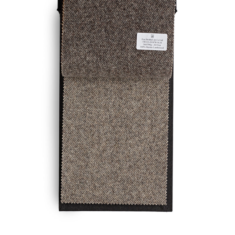CT17 : Exmoor Overcoating Soft Grey Twill