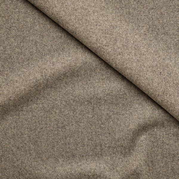 【のの】BRUSHED WOOL COTTON TWILL Minerva Core Range Brushed Stretch Woven Cotton Twill Fabric