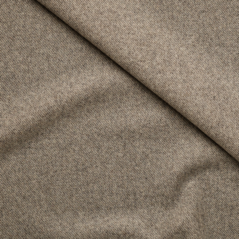 CT17 : Fox Soft Grey Wool Twill