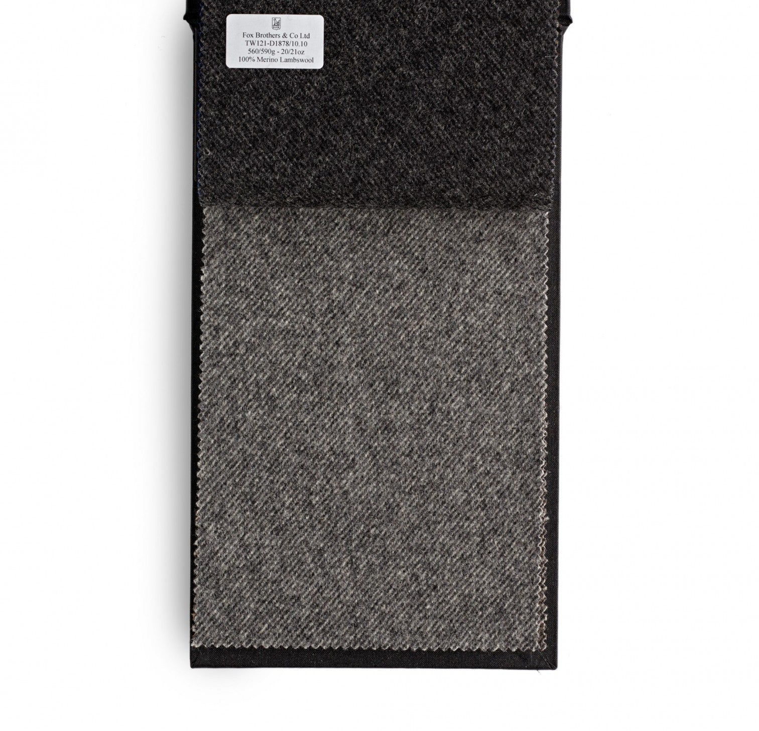 EC7 : Exmoor Overcoating Grey Twill – Fox Brothers & Co Ltd