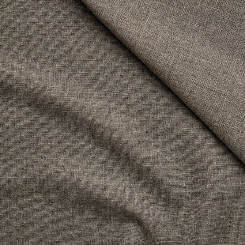 FA13 : Melange Mid Grey Plain Weave