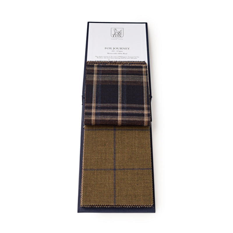 FJ15 : Khaki Windowpane
