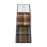 FJ25 : Khaki and Blue Madras Check