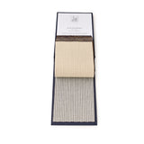 FJ35 : Ecru and Navy Stripe