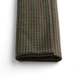 Forest Green Houndstooth Jacketing Folded Over