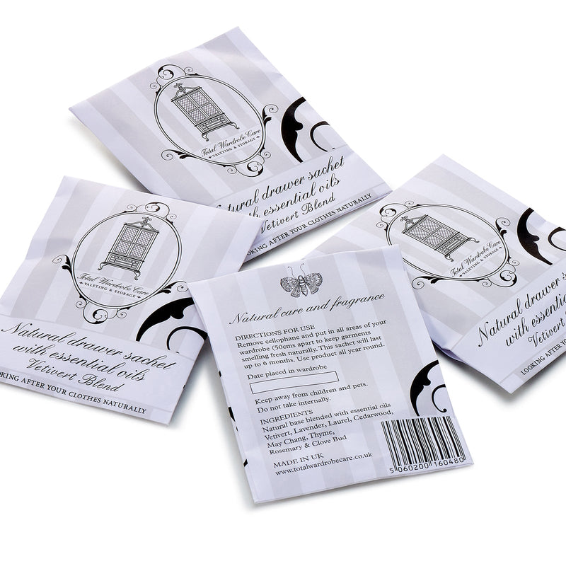 Total Wardrobe Care Anti-Moth Drawer Sachets