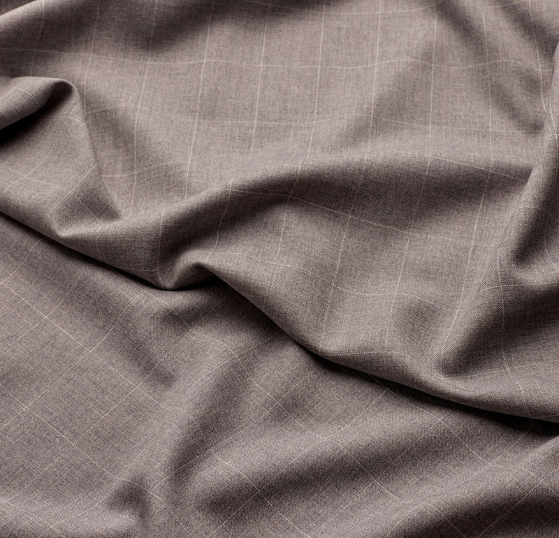 Grey Pindot Windowpane