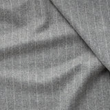 HF13 : Soft Grey Chalk Stripe Flannel