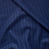 HF15 : Old English Blue Chalk Stripe Flannel