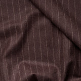 HF18 : Brown Chalk Stripe Flannel