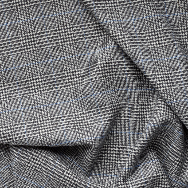 HF24 : Prince of Wales Check with Blue Windowpane