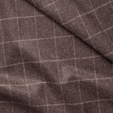 HF7 : Brown Windowpane Flannel