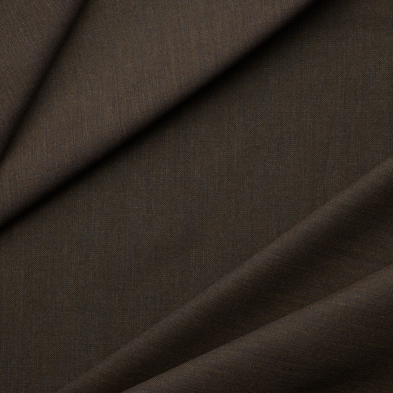 Wool & Linen Fine Hopsack in Warm Slate