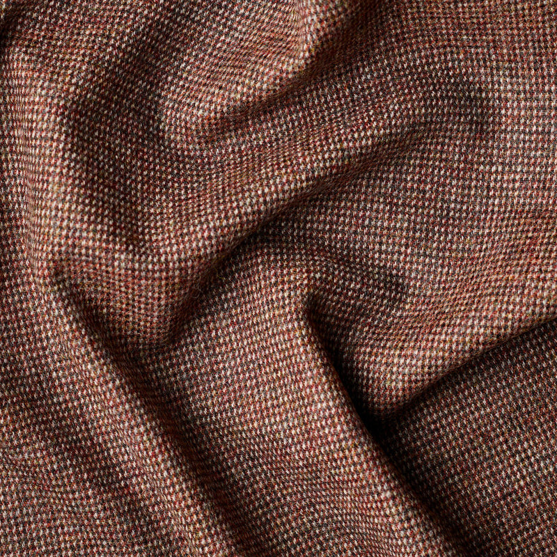 TD4 : Auburn Split Hairline Tweed