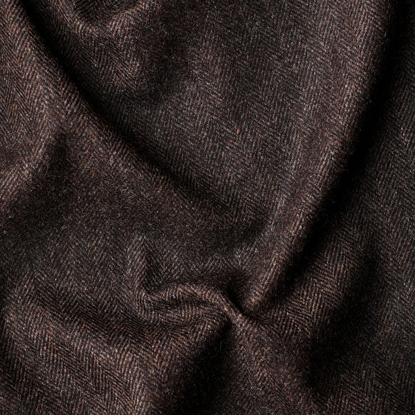 TD11 : Rosewood Brown Herringbone Tweed – Fox Brothers & Co Ltd