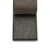 Luxury 100% wool Fox Tweed Cloth, Black and Grey Prince of Wales.