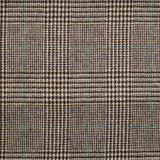 TD36 : Taupe Prince of Wales Check Tweed with Racing Green Deco