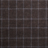 TD60 : Walnut Glen Check Tweed with a Pale Blue Deco