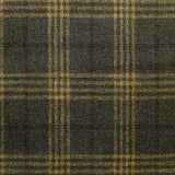 TD68 : Forest Green Tweed with a Gold & Black Windowpane Deco