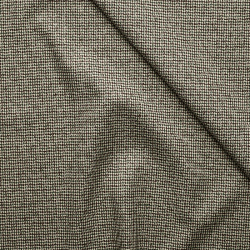 VF14 : Beige, Forest Green & Black Puppytooth