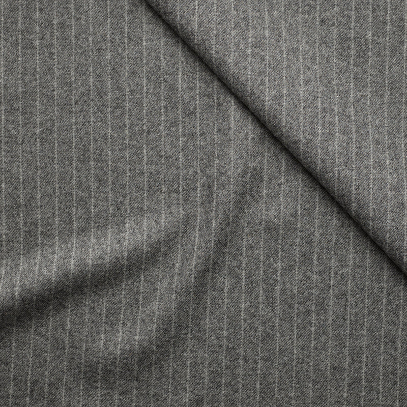 VF25 : Silver Chalice & Grey Twill Chalk Stripe